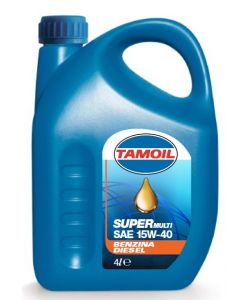 Tamoil Supermulti 15W 40 Benzina Turbodiesel 4 l