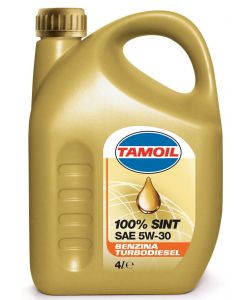 Tamoil 100% Sint 5W30 B-D 4 l