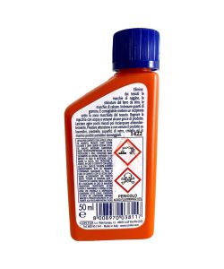 RAPIDA Smacchiatore Antiruggine Liquido 50ml Bianco Senza Profumo
