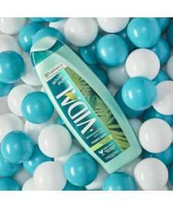 Vidal Bagnoschiuma Muschio Bianco 500ml - Doccia Schiuma Idratante Verde