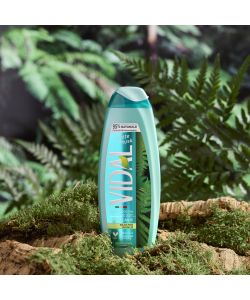 Vidal Bagnoschiuma Muschio Bianco 500ml - Doccia Schiuma Idratante Verde