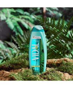VIDAL Docciaschiuma Muschio Bianco 250ml - Formula Tonificante Vegana