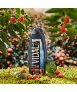 Vidal Docciaschiuma Energy & Sport 250ml, Ginseng e Guaranà, Idratante