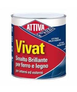 Smalto Sintetico 030 Bianco     Vivat Attiva 0,75 l