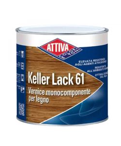 Vernice Incolore Lucida    Keller Lack Attiva 0,50 l
