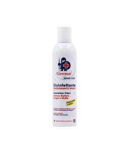 GERMO Spray Disinfettante Deodorante 400 ml Bianco per Superfici e Tessuti