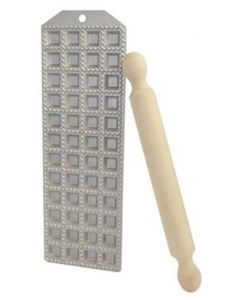 Ottinetti Stampo per Ravioli Classici - Alluminio - Con Rullo