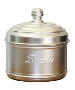 Barattolo Alluminio Biscotti  Cm 16 H 11 Ottinetti