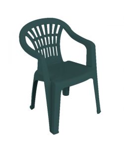 Sedia Resina Bracc.Lyra Verde Progarden