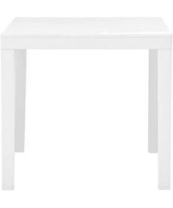 Ipae Progarden Tavolo Componibile Bali - Effetto Legno Bianco - 78x78 cm