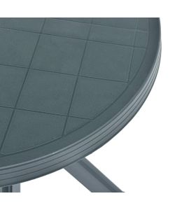 Ipae Progarden Tavolo da Giardino Don in Resina - Verde - 70cm H72cm