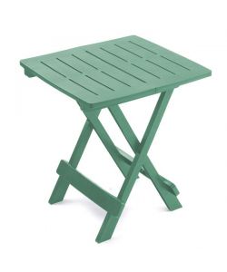 Tavolo Resina Pieghevole Adige Verde 44X44 Progarden