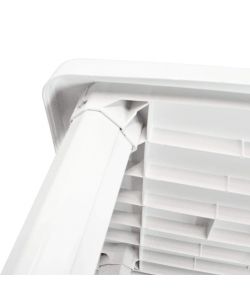 Ipae Progarden Tavolo in Resina Faretto Bianco - 101x68 cm - Resistente agli Agenti Atmosferici
