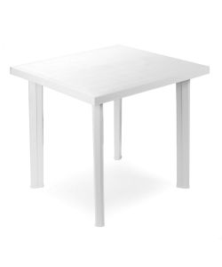 Tavolo Fiocco Bianco 80 x 75 cm