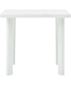 Tavolo Fiocco Bianco 80 x 75 cm