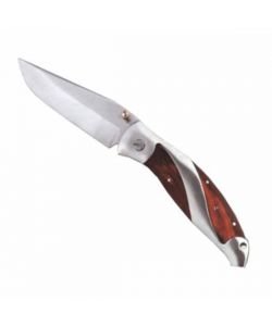 Coltello Tasca M/Co Inox/Legno Cm 20       Ausonia