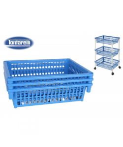 Carrello P.3 Mito Azzurro Cm 40X29 H 62 Tontarelli