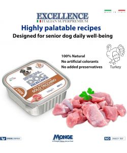 Special Dog Paté Monoprotein Tacchino 150 g Cibo per Cani Qualità Italiana