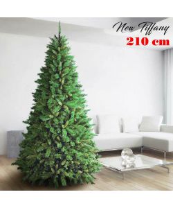 Albero di Natale New Tiffany - Verde - 210 cm con 1078 rami