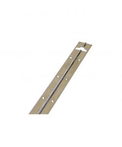 Cerniera a metraggio in ferro nichelato 1200x32 mm