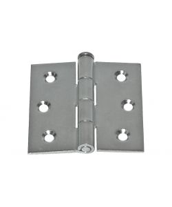 Cerniere pesanti 50x50 mm spina a levare in ferro zincato 2 pz