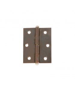 Cerniere pomoli sferici - 30 x 30 mm. - bronzato - 2 pz.