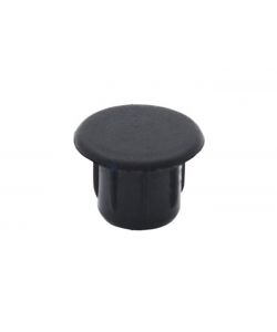 Coprifori in plastica diam 6 mm nero 20pz