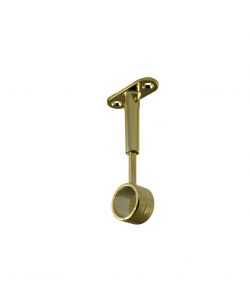 Supporti ciechi per tubo tondo - ottonato - 2 pz