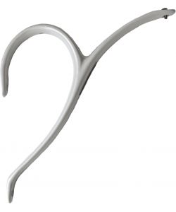 Masidef Reggimensola Argento Opaco 14x14 cm per Mensole e Scaffali