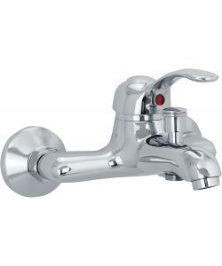 AQUAE Rubinetto Bagno Deria Cromato per Vasca Montaggio a Parete