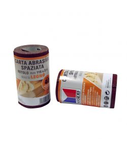 Rotolo carta abrasiva per legno grana 80