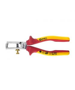 Pinza spelafili regolabile isolata 1000V per elettricista 160 mm.