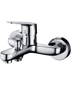 AQUAE Rubinetto Bagno Anika Blu per Vasca Montaggio a Parete 35mm