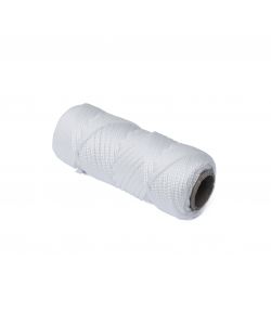 Treccia per riloga in polipropilene Diam. 2,5 mm. bianca 20 mt.