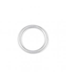 Anello tondo saldato Diam. 4 x 25 mm. in acciaio Inox A4 - AISI 316 - 4 pz.