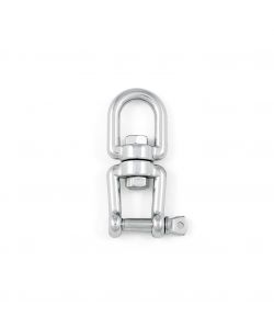 Girella occhio - forcella 6 mm. in acciaio Inox A4 - AISI 316