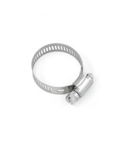 Fascetta stringitubo 13 - 20 mm. in acciaio Inox A2 - AISI 304 - 2 pz.