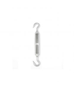 Tenditore a 2 ganci M5 mm. in acciaio Inox A4 - AISI 316