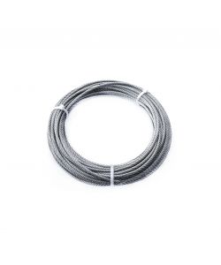 Fune in acciaio Inox 49 fili Diam. 3 mm. 10 mt.