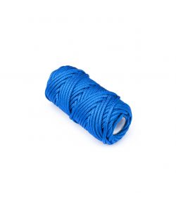Treccia per veneziana in polipropilene Diam. 3 mm. blu elettrico 20 mt.