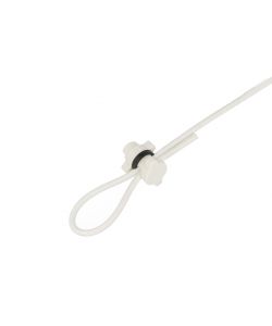 Irontech Kit Cavo Stendibiancheria 4mm x 20m Trasparente con Morsetti