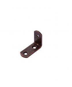 Squadretta reggipiani bronzata 20 x 30 x 12 spessore 2 mm. - 4 pz.