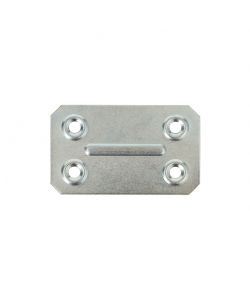 Piastrina dritta 67 x 40 spessore 1 mm. - 4 pz.