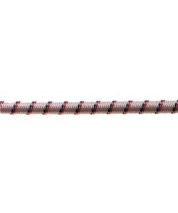 Masidef Corda elastica 4 mm bianca con inserti colorati 200 metri