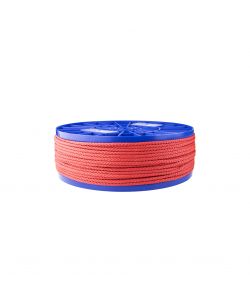 Masidef Corda Polipropilene Rosso 4 mm 120 metri per Campeggio