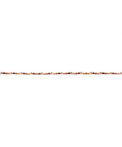 Masidef Treccia Polipropilene 3 mm Nero-Rosso-Giallo 250 mt Fai-da-te