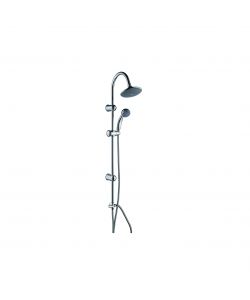 Colonna doccia Myra cromata H101 con soffione tondo 15