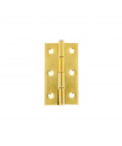 Cerniere con spina fissa ferro ottonato 30x60mm