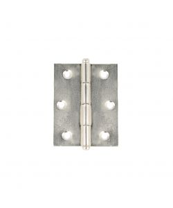 Cerniere con spina a levare in ferro nichelato 30x30 mm. 2 pz.