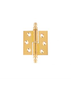 Cerniere a sfilare in ottone lucido 40x50mm sinistre